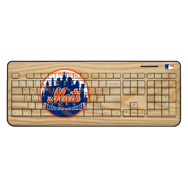 New York Mets Baseball Bat Wireless USB Keyboard