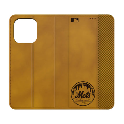 New York Mets Burn Folio Phone Case for Apple iPhone