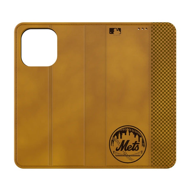 New York Mets Burn Folio Phone Case for Apple iPhone
