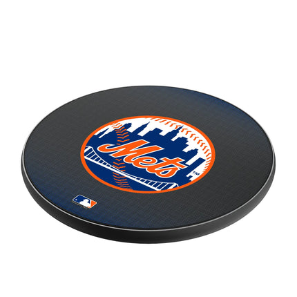New York Mets Linen 15-Watt Wireless Charger