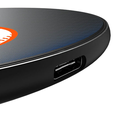 New York Mets Linen 15-Watt Wireless Charger