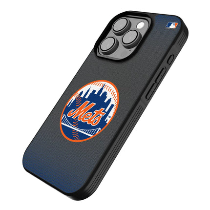 New York Mets Linen Bump Phone Case for Apple iPhone