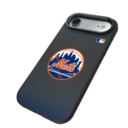 New York Mets Linen Bump Phone Case for Apple iPhone