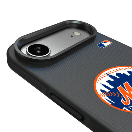 New York Mets Linen Bump Phone Case for Apple iPhone