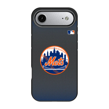 New York Mets Linen Bump Phone Case for Apple iPhone
