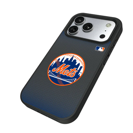 New York Mets Linen Bump Phone Case for Apple iPhone