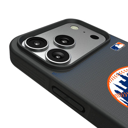 New York Mets Linen Bump Phone Case for Apple iPhone