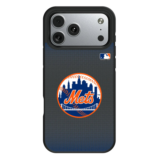 New York Mets Linen Bump Phone Case for Apple iPhone