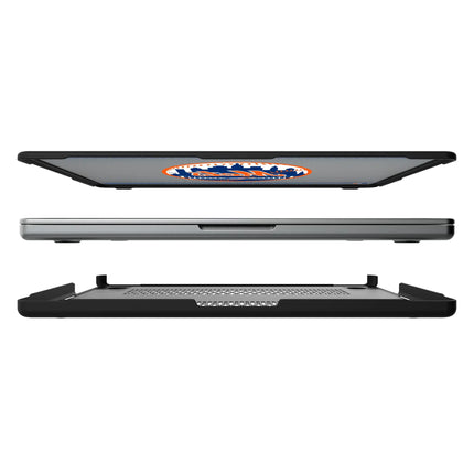 New York Mets Linen Laptop Case for Apple MacBook