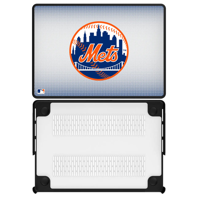 New York Mets Linen Laptop Case for Apple MacBook