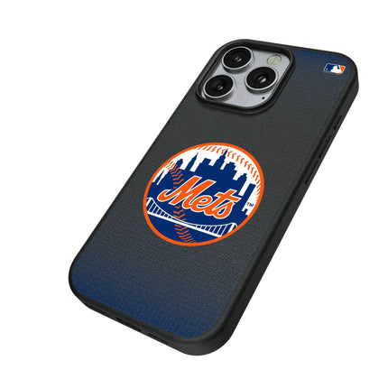 New York Mets Linen MagSafe Compatible Phone Case for Apple iPhone