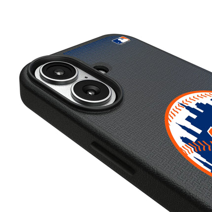 New York Mets Linen MagSafe Compatible Phone Case for Apple iPhone