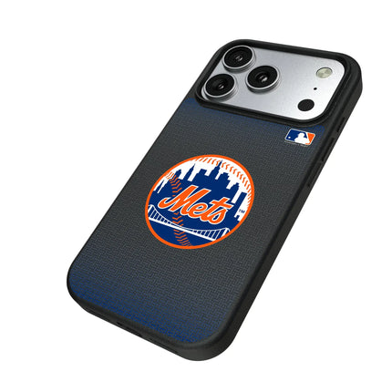 New York Mets Linen MagSafe Compatible Phone Case for Apple iPhone