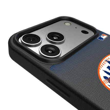 New York Mets Linen MagSafe Compatible Phone Case for Apple iPhone