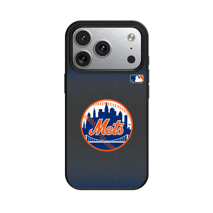 New York Mets Linen MagSafe Compatible Phone Case for Apple iPhone