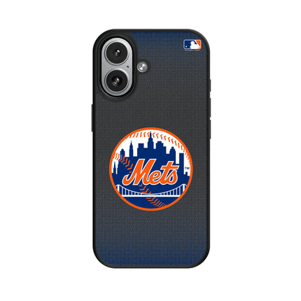 New York Mets Linen MagSafe Compatible Phone Case for Apple iPhone