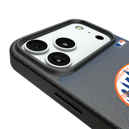 New York Mets Linen MagSafe Compatible Phone Case for Apple iPhone