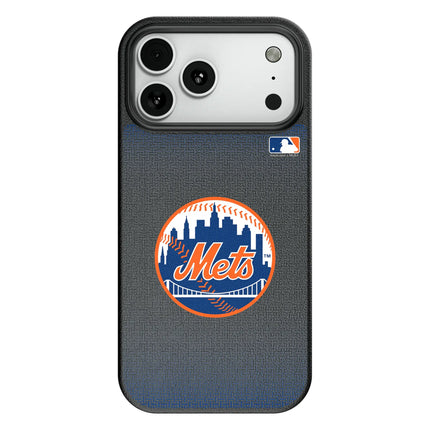 New York Mets Linen MagSafe Compatible Phone Case for Apple iPhone