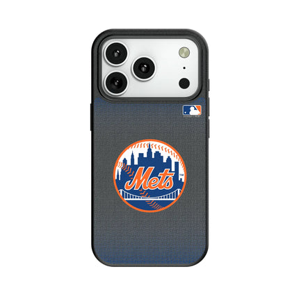 New York Mets Linen MagSafe Compatible Phone Case for Apple iPhone