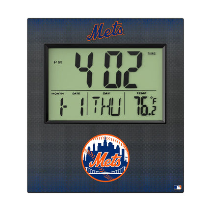 New York Mets Linen Wall Clock