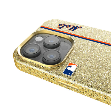 New York Mets Sidebar Bling Phone Case for Apple iPhone