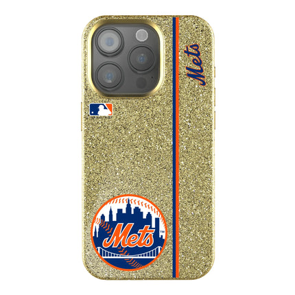 New York Mets Sidebar Bling Phone Case for Apple iPhone