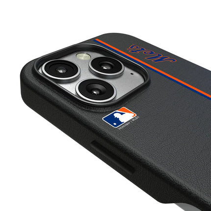 New York Mets Sidebar MagSafe Compatible Phone Case for Apple iPhone