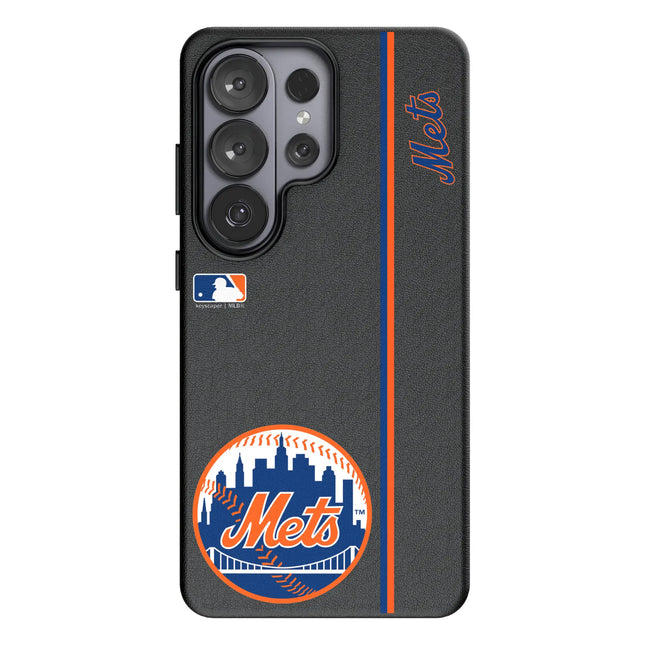New York Mets Sidebar MagSafe Compatible Phone Case for Samsung Galaxy