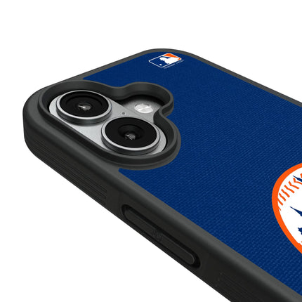 New York Mets Solid Bump Phone Case for Apple iPhone