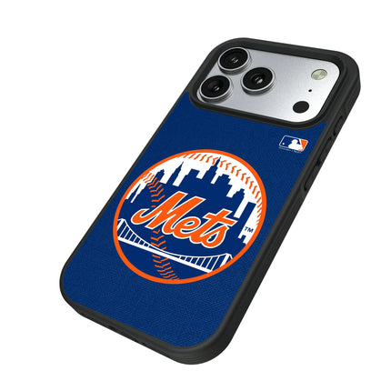 New York Mets Solid Bump Phone Case for Apple iPhone