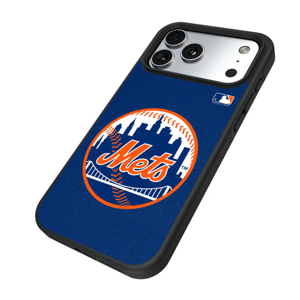New York Mets Solid Bump Phone Case for Apple iPhone