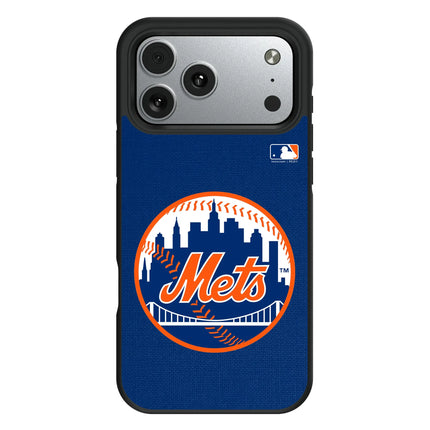 New York Mets Solid Bump Phone Case for Apple iPhone
