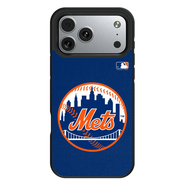 New York Mets Solid Bump Phone Case for Apple iPhone