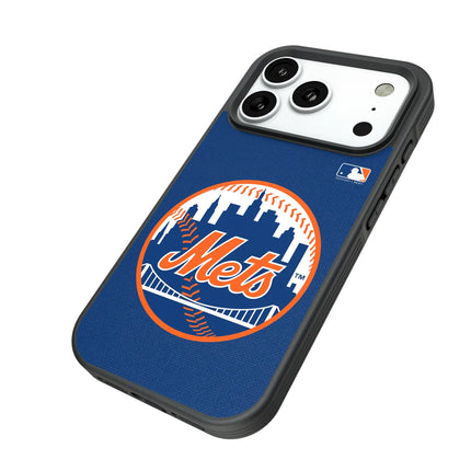 New York Mets Solid Bump Phone Case for Apple iPhone