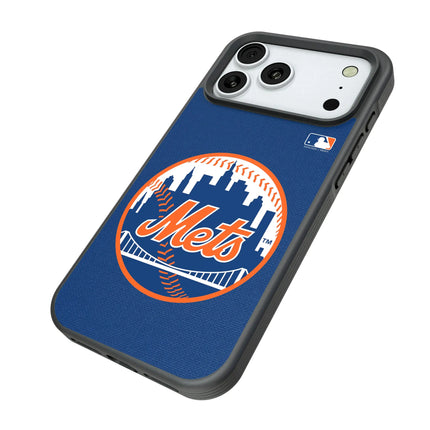 New York Mets Solid Bump Phone Case for Apple iPhone