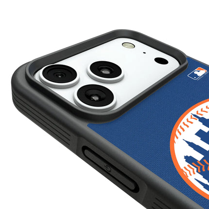 New York Mets Solid Bump Phone Case for Apple iPhone