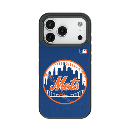 New York Mets Solid Bump Phone Case for Apple iPhone