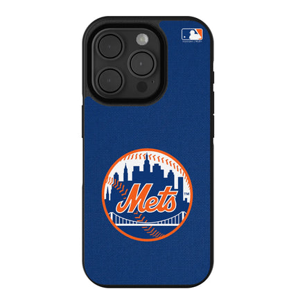 New York Mets Solid Bump Phone Case for Apple iPhone