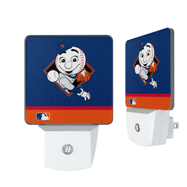 New York Mets Stripe Night Light 2-Pack