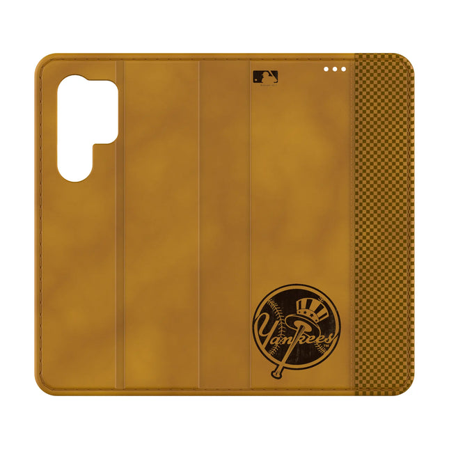 New York Yankees Burn Folio Phone Case for Samsung Galaxy
