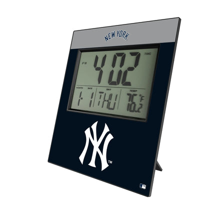New York Yankees Color Block Wall Clock