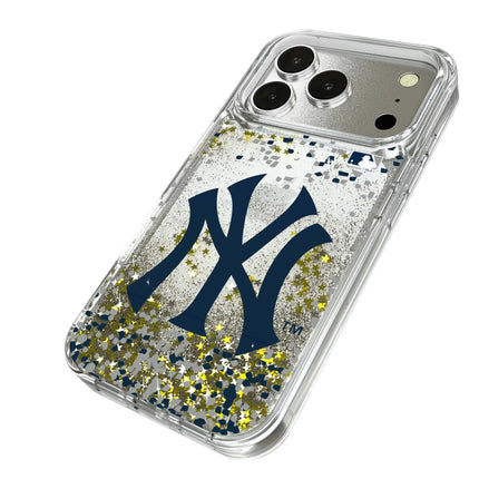 New York Yankees Confetti Glitter Phone Case for Apple iPhone