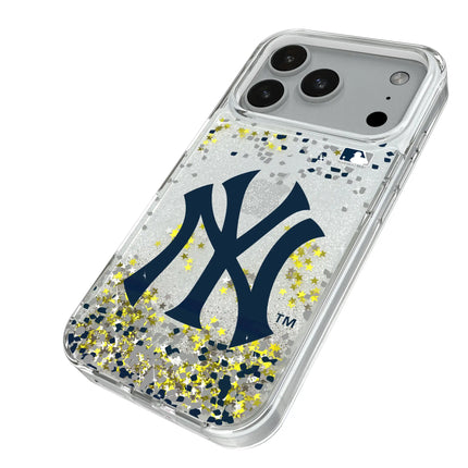 New York Yankees Confetti Glitter Phone Case for Apple iPhone