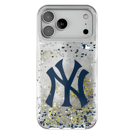 New York Yankees Confetti Glitter Phone Case for Apple iPhone