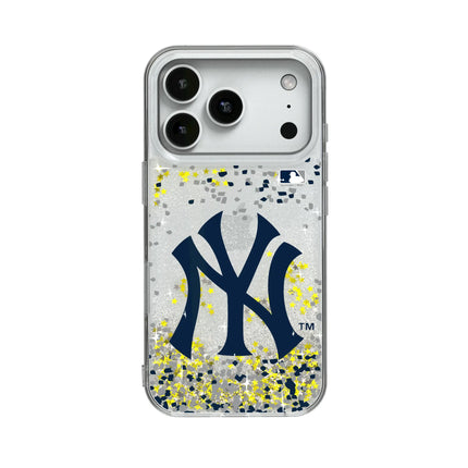 New York Yankees Confetti Glitter Phone Case for Apple iPhone