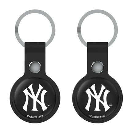 New York Yankees Insignia Black Airtag Holder 2-Pack