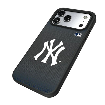 New York Yankees Linen Bump Phone Case for Apple iPhone
