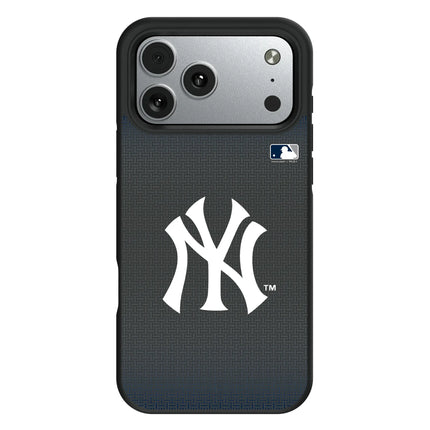 New York Yankees Linen Bump Phone Case for Apple iPhone