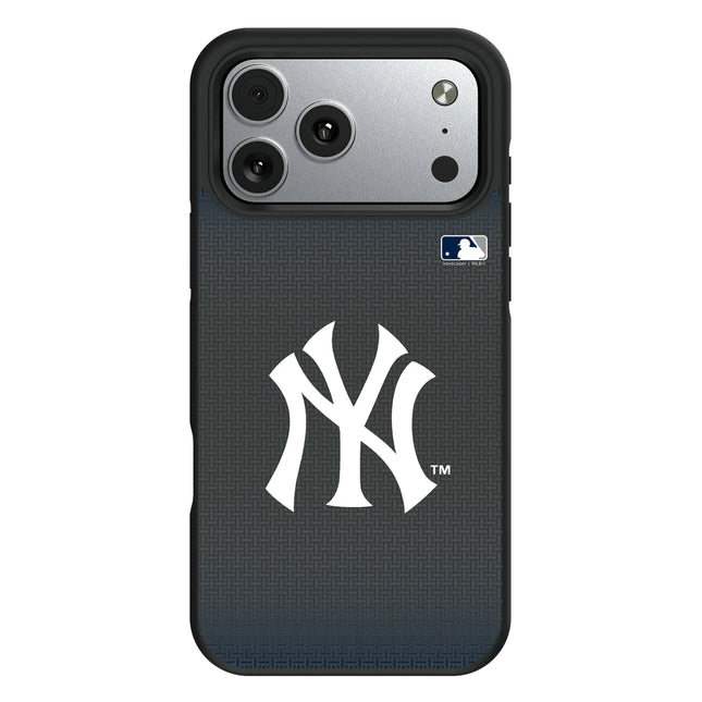 New York Yankees Linen Bump Phone Case for Apple iPhone