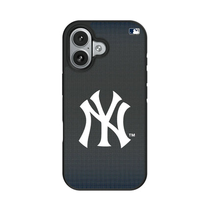 New York Yankees Linen Bump Phone Case for Apple iPhone